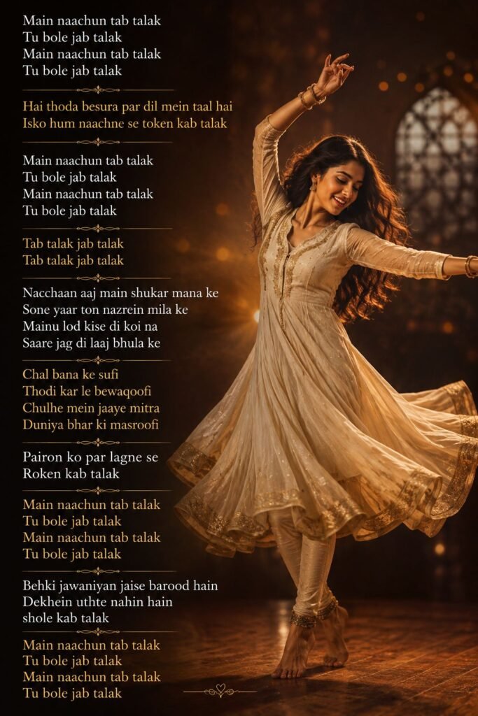 jab talak song lyrics in hindi